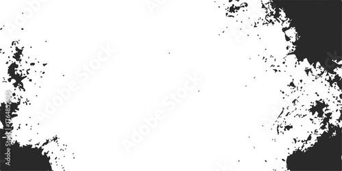 Abstract grunge background with ink splat and watercolour paint texture for a unique design and art illustration