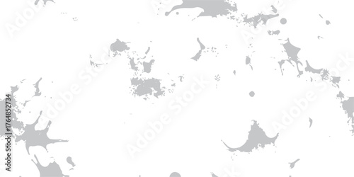 Black ink splat and grunge texture background pattern with a stylized Europe map silhouette vector illustration design