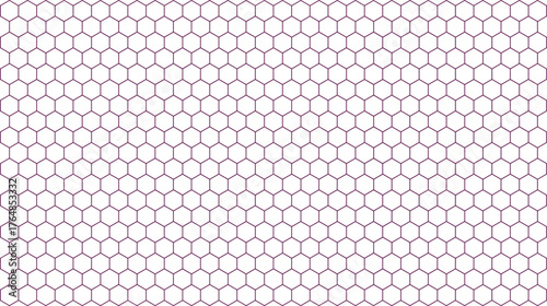 Seamless honeycomb pattern geometric vector background ideal for textile design and abstract wallpapers