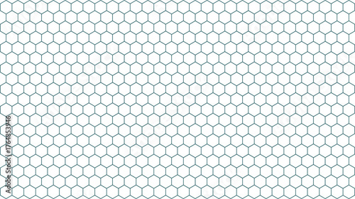 Seamless honeycomb pattern vector illustration of hexagonal grid abstract geometric background for wallpaper and design