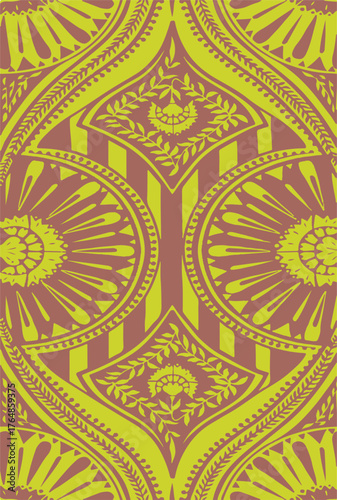 summer tropical garden floral leaves illustration background seamless pattern repeat print textile fabric vector artwork. watercolors natural 