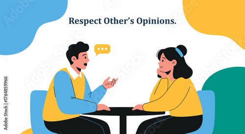 Respect Others Opinions Illustration