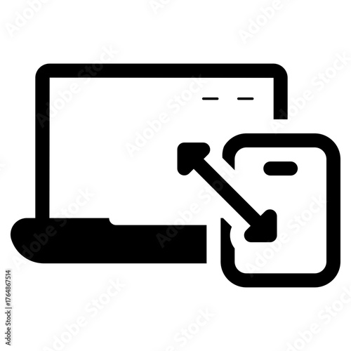 device responsive icon