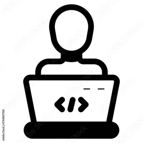 programmer developer icon
