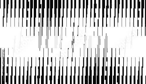 Black and white smooth transition pattern with sporty motion effect for modern background and jersey design. Vector Format Illustration 