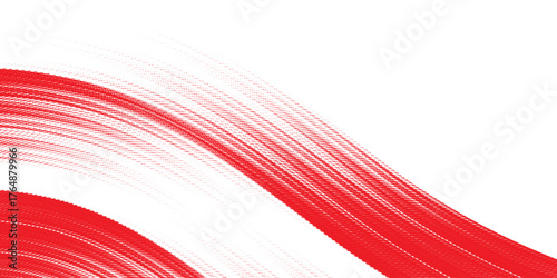red and white brush wrap car sticker pattern abstract banner sporty lines red and white color combination grunge brush pattern racing motorsport design.