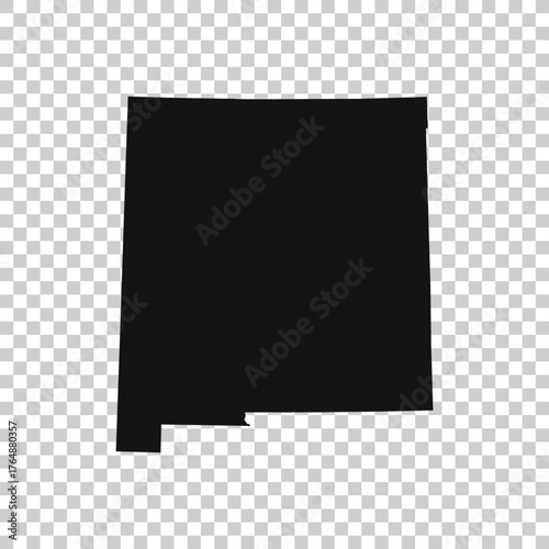 vector of New Mexico map