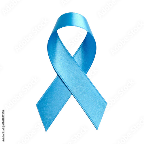 Prostate Cancer Awareness Blue Ribbon