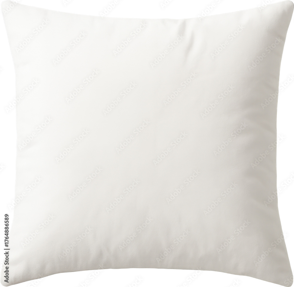 Obraz premium Soft White Pillow Isolated Object