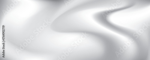 Abstract white and gray gradient background. Vector illustration.	