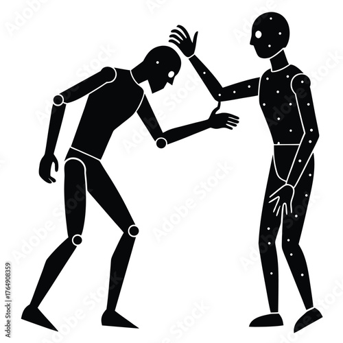 Digital Figures Interaction