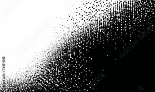 흑백 대비를 통해 시각적 흥미를 유발하는 추상적인 벡터 일러스트레이션은 독특한 디자인을 보여줍니다.