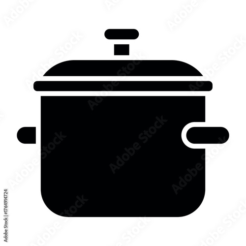 Pressure Cooker Vector Icon – Cooking Equipment Symbol