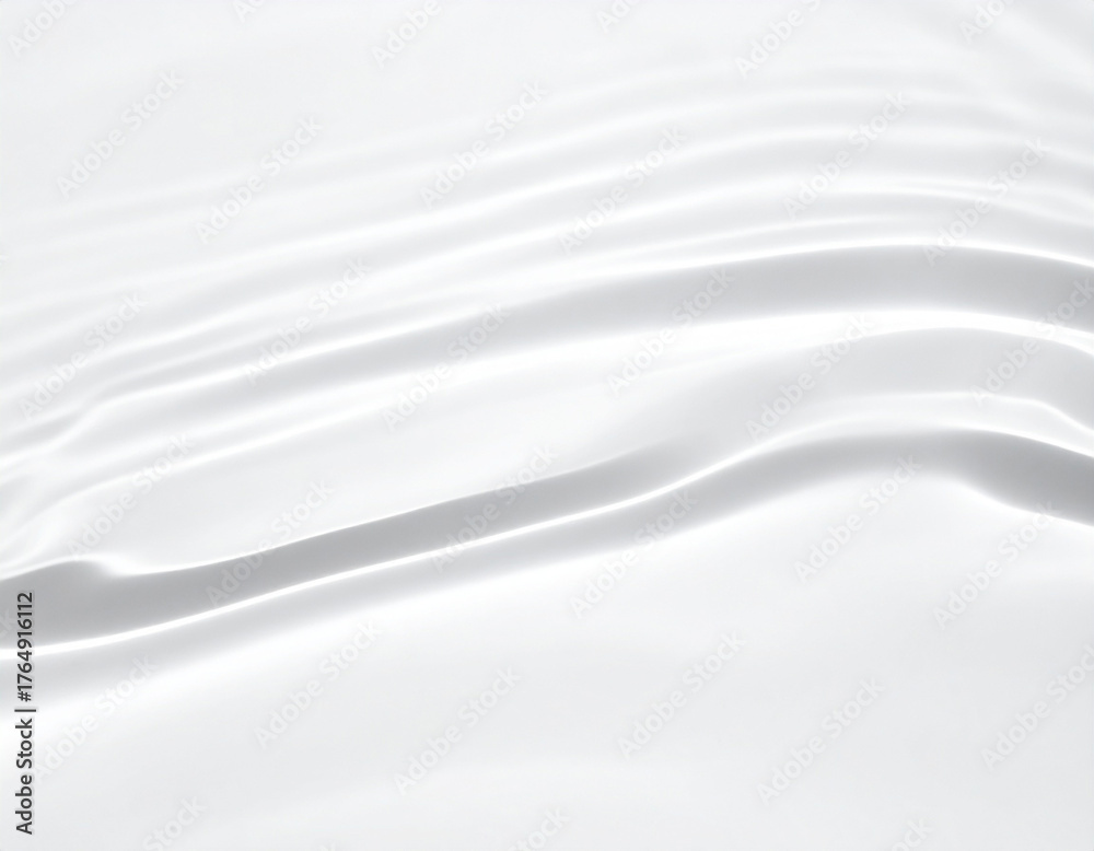 Obraz premium 水面に広がる波紋の背景素材 ホワイト 清潔感 ナチュラル 美容系