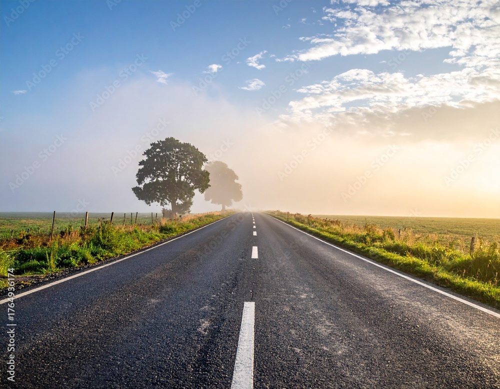 Fototapeta premium road in the countryside