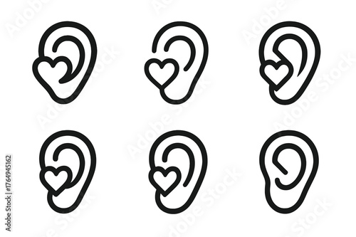 Creative SEL Logo Designs. Teachers integrating social-emotional learning in classrooms. Set Logo of Teachers integrating social-emotional learning