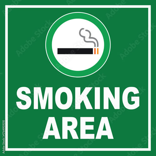 No smoking sign, Cigarette silhouette graphics design, Restricted in public areas, No smoking sign on a brick wall, No smoking sign on an office building wall at Central, UK, Western Europe.