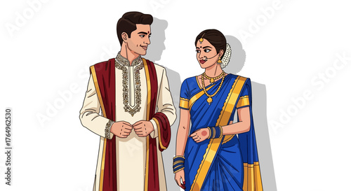 A man in traditional attire playing a sitar, a long-necked stringed instrument.