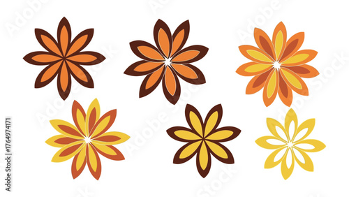 Autumn Floral Arrangement: A visually appealing floral composition of autumnal blossoms, displaying a variety of warm, earthy tones, perfectly capturing the essence of the season.