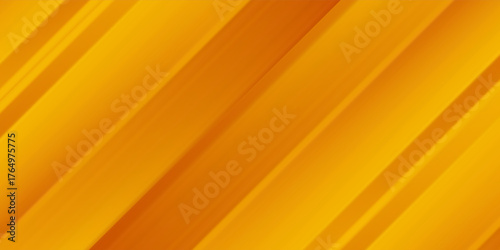 Abstract futuristic template geometric diagonal lines on yellow orange background. Modern tech concept. You can use for cover brochure template, poster, banner web, print ad, etc. Vector illustration