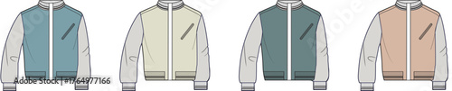 Illustrated Bomber Jacket Collection Fashion and Style for All Seasons