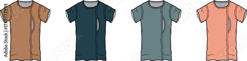 Stylish T-Shirt Designs in Multiple Colors A Fashionable Wardrobe Essential