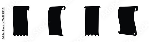 Abstract monochrome five digit symbols row unique financial data concept digital records processing document scanning and data entry elements