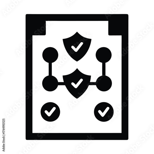 Security checklist risk assessment compliance audit document process flow diagram for business use case