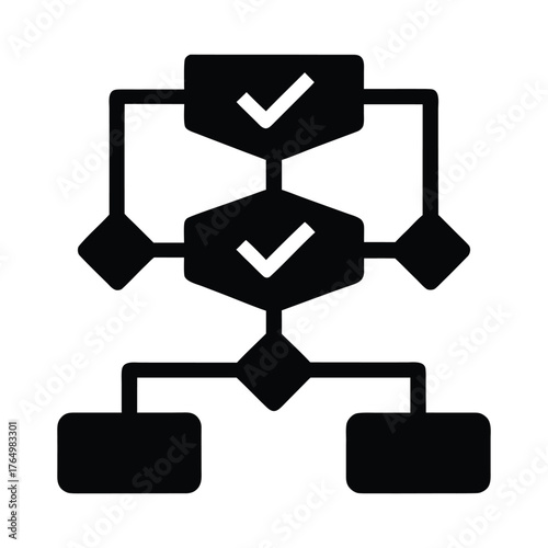 Flowchart diagram process workflow chart business process management data analysis planning design