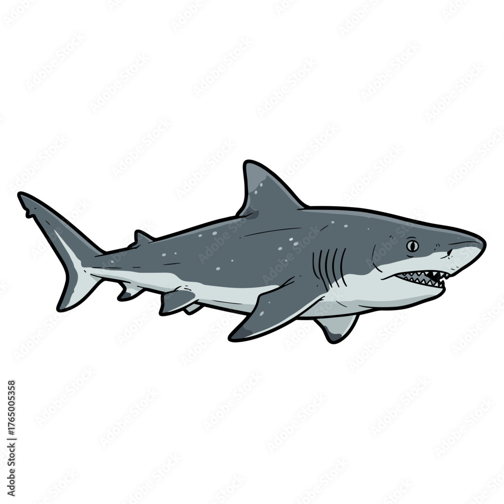 Obraz premium Shark Design