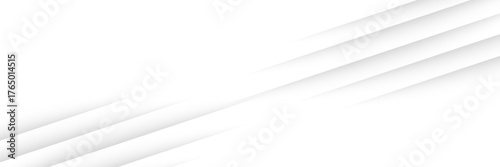 Paper sheet shadow effect. 3D line edge shape. Transparent realistic sheet dividers. Web banner vector drop soft shadows.