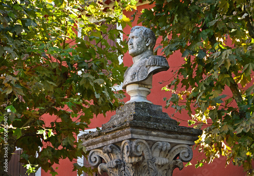 Bust of Napoleon Bonaparte in  Saint-Vallier-de-Thiey