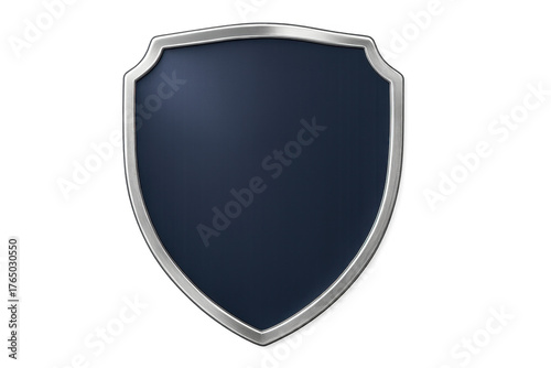 Free Download Metallic blank shield protecting privacy and security concept - GFXLoad