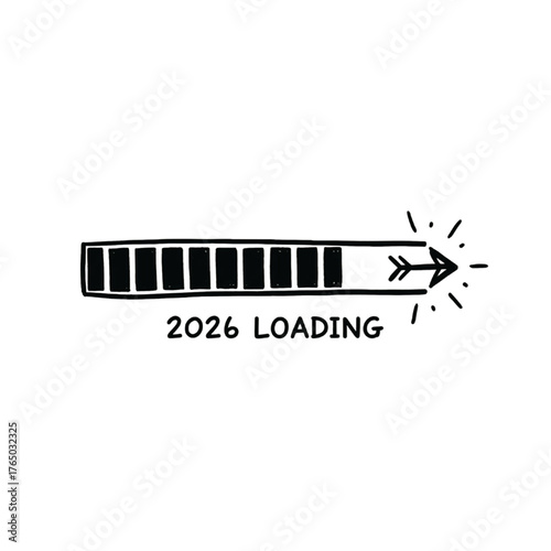 Class of 2026 Loading Progress Bar Graduation Design