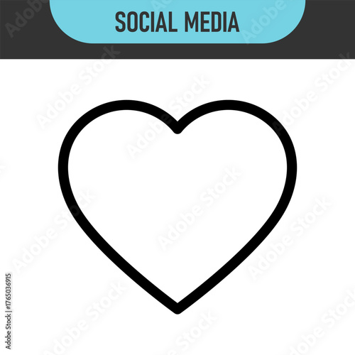 Add to favorite icon set. Heart, star, and bookmark icons set. Minimalist outline and filled styles, for social media apps, web UI, favorite buttons, e-commerce, save, love, and favorite themes