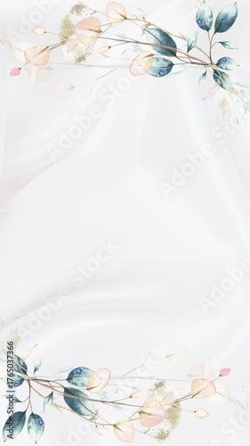 Floral Animated Instagram Story and Reel Backgrounds, weddings, beauty, events.