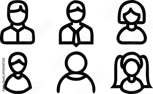 Clean and modern human figure silhouette icon representing male gender identity suitable for diverse applications and user interface elements