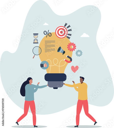 Marketing tips and tricks as advice from smart expert .life and employment of people.