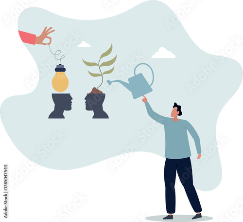 Mentorship or advice from mentor for personal development.life and employment of people.