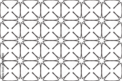 Geometric seamless pattern set, vector illustration of art texture design for wallpaper or fabric decoration