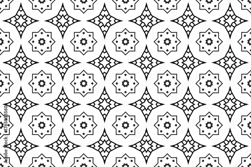 Black and white seamless pattern vector icon set design art illustration wallpaper texture symbol flower skull ball sport fun circle