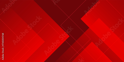 Red abstract modern background. Suit for business, institution, conference, party, Vector illustration