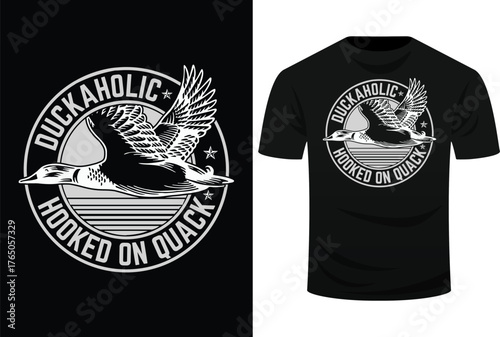 Quack Duck Hunter Duckaholic  Gift Idea Svg Design