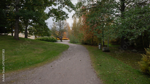 Path in the park.