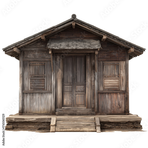 Old wooden traditional house