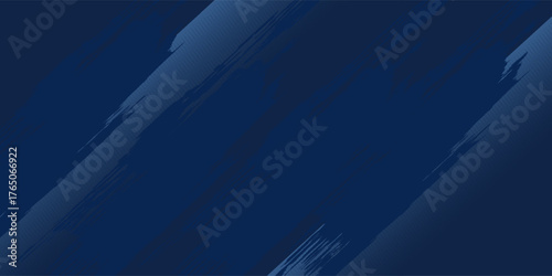 Abstract blue background. Modern blue gradient grunge design with glowing geometric lines. Futuristic technology concept. Suit for brochure, corporate, website, poster, banner.