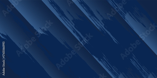 Abstract blue background. Modern blue gradient grunge design with glowing geometric lines. Futuristic technology concept. Suit for brochure, corporate, website, poster, banner.