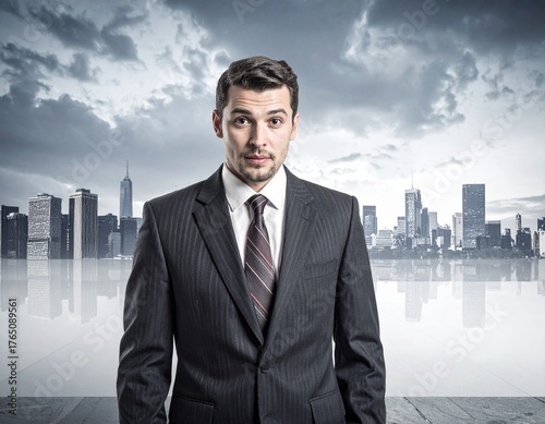 Ai Genrated Image Business man background