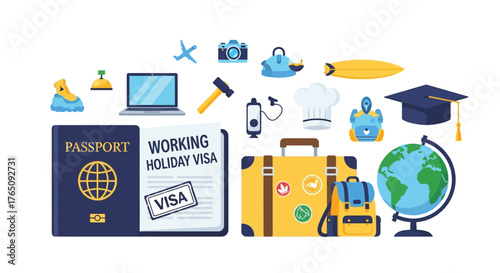 Planning a Working Holiday Adventure: Visa, Passport, and Global Travel