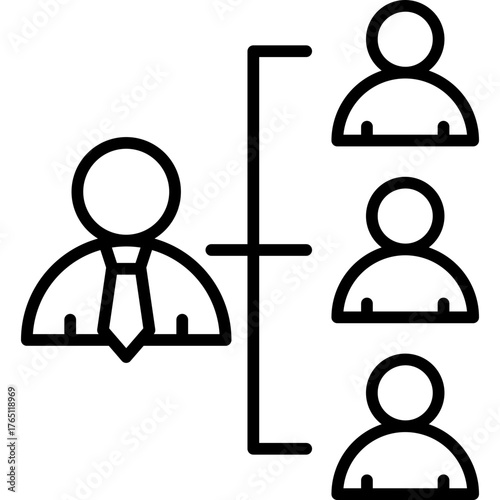 Hierarchy Structure Icon